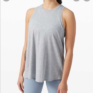 Lululemon All tied up tank- grey 8